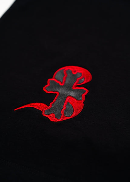 Embroidered Genuine Cow leather