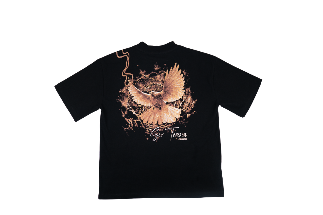 “Dove” Tee (Black)
